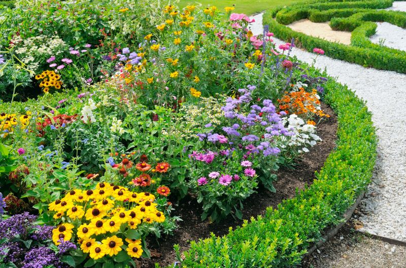 Spring Flower Beds